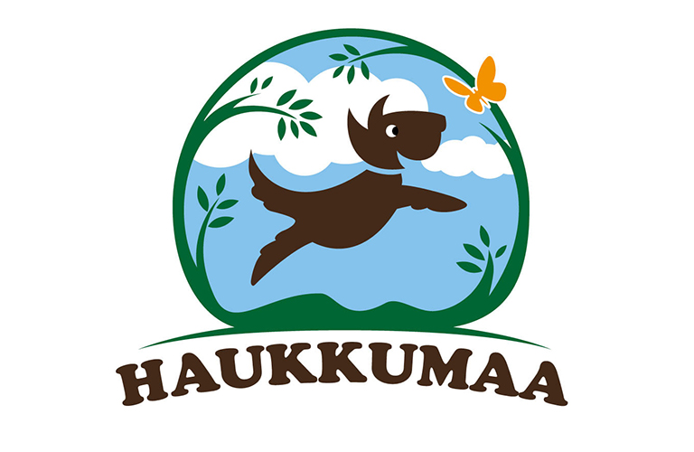 Haukkumaa logosuunnittelu